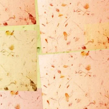 HANDMADE PAPER Stock Photos