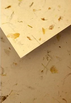 HANDMADE PAPER Foto stock