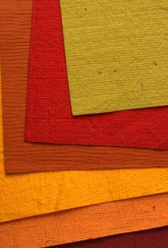 HANDMADE PAPER Foto stock