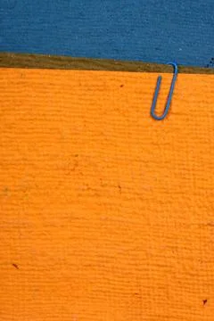HANDMADE PAPER Foto stock