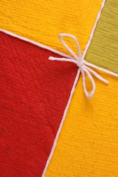 HANDMADE PAPER Fotos Stock