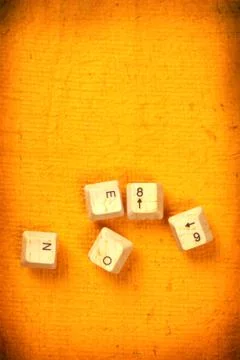 HANDMADE PAPER Fotos Stock