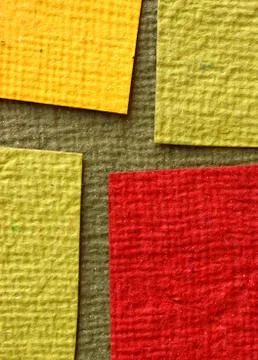 HANDMADE PAPER Foto stock