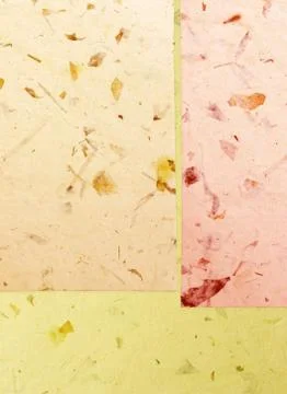 Handmade  paper Stock Photos