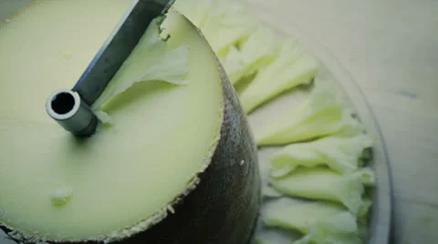 Handmade parmesan cheese Stock Footage 25334180