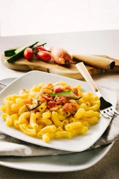 Handmade pasta Stock Photos