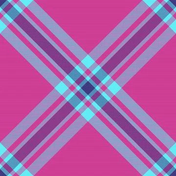 Handmade pattern textile vector, easter seamless tartan fabric. Preppy back.. Stock Illustration