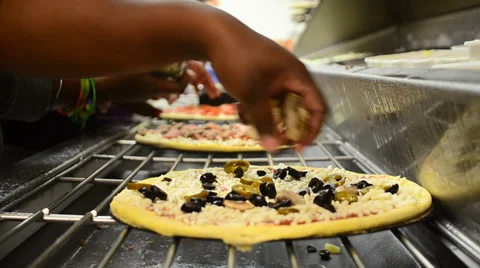 Handmade Pizza 1 Stock Footage 39637361