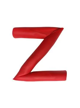 Handmade plasticine alphabet isolated on white background. English colorful l Stock Photos