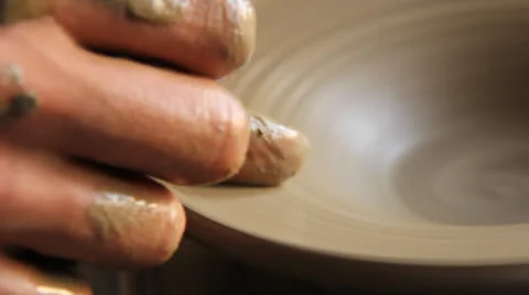 Handmade Pottery and Ceramics Stock Footage 24807758