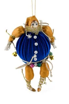 Handmade puppet 스톡 사진