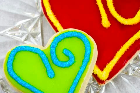 Handmade Shortbread Cookies Stock Photos