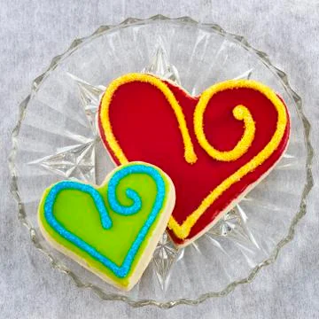 Handmade Shortbread Cookies Stock Photos