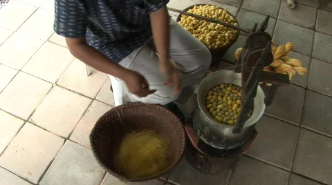 Handmade silk Stock Footage 582546