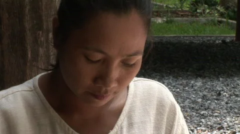 Handmade silk Stock Footage 582631