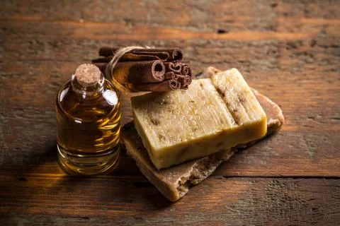 Handmade soap Stock Photos