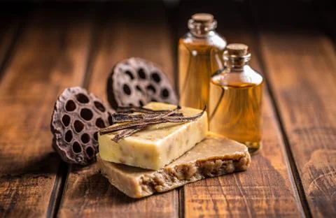 Handmade soap Stock Photos