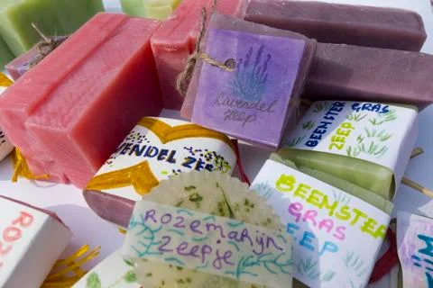 Handmade soap Fotos Stock