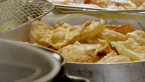 Handmade sweets in professional restaurant kitchen Video stock 233688277