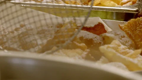 Handmade sweets in professional restaurant kitchen Stock Footage 233689496
