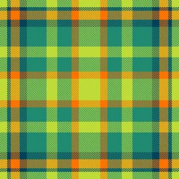 Handmade textile texture check, fold plaid seamless tartan. Home pattern fa.. Illustrazione stock
