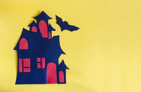 Handmade on the theme of Halloween. Stock Photos