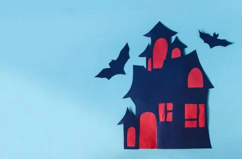 Handmade on the theme of Halloween. Stock Photos