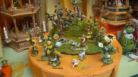 Handmade toy Stock Footage 126091814