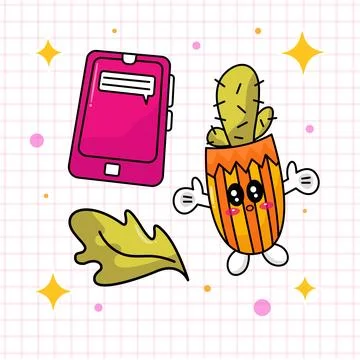 Handphone Vector Stock Illustration