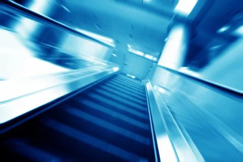 Handrail elevator Stock Photos