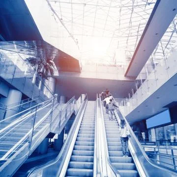 Handrail elevator Stock Photos