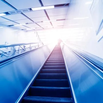 Handrail elevator Stock Photos