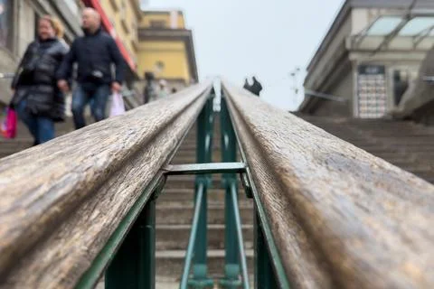 Handrail Perspective Stock Photos