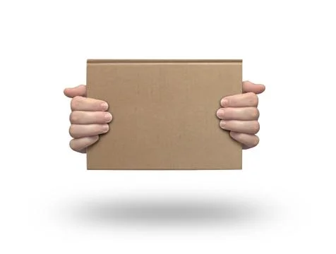 Hands and book Stock Photos