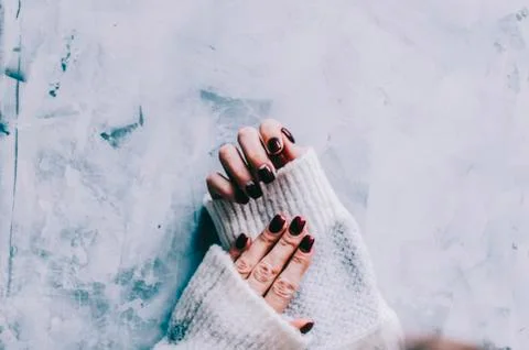 Hands And Nails Stock Photos