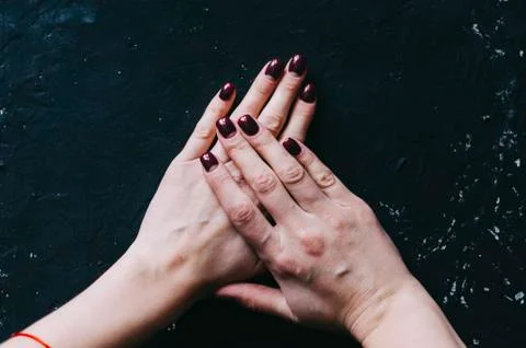 Hands And Nails Stock Photos