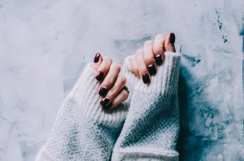 Hands And Nails Stock Photos