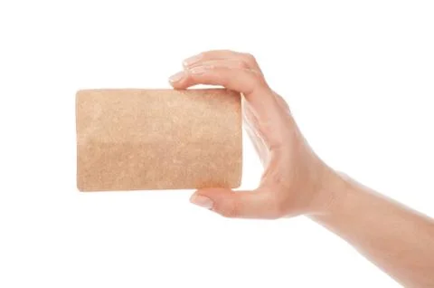 Hands and paper Stock Photos