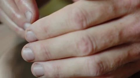 Hands and pottery close up Vídeo Stock 167680986
