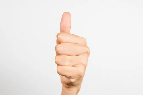 Hands and sings Stock Photos