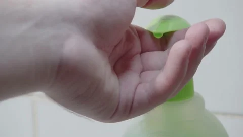 Hands and soap Stock Footage 163364821