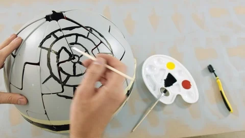 Hands are coloring. DIY Stock Footage 102494476