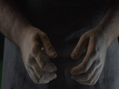 The hands of a baker. 스톡 동영상 75317180
