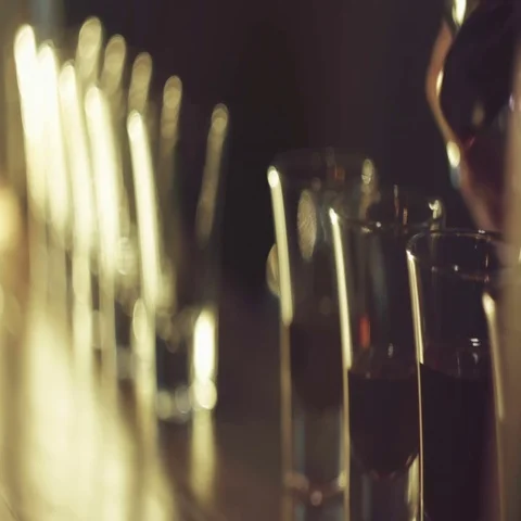 Hands bartender making a cocktail Video stock 69361833