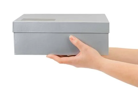 Hands with box Hands with box isolated on white background Copyright: xZoo... 스톡 사진