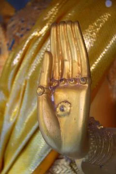 Hands Of The Buddha Stock Photos