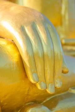 Hands of the buddha Foto stock