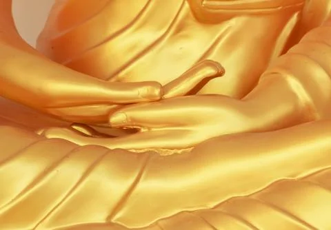 Hands of the Buddha Stock Photos