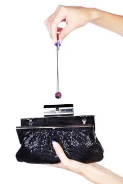 Hands with clutch Stock Photos