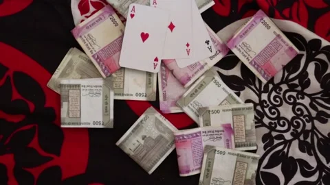 Hands collecting money from table Stock Footage 150742929
